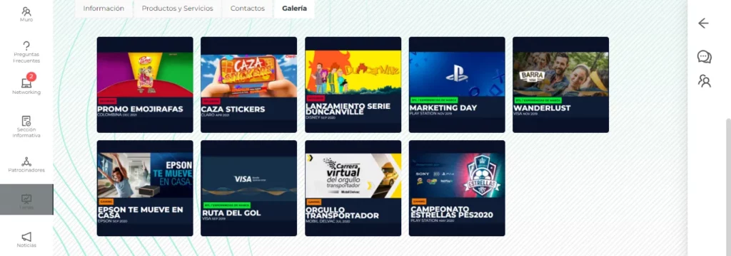Vitrina para marcas imagenes de las empresas