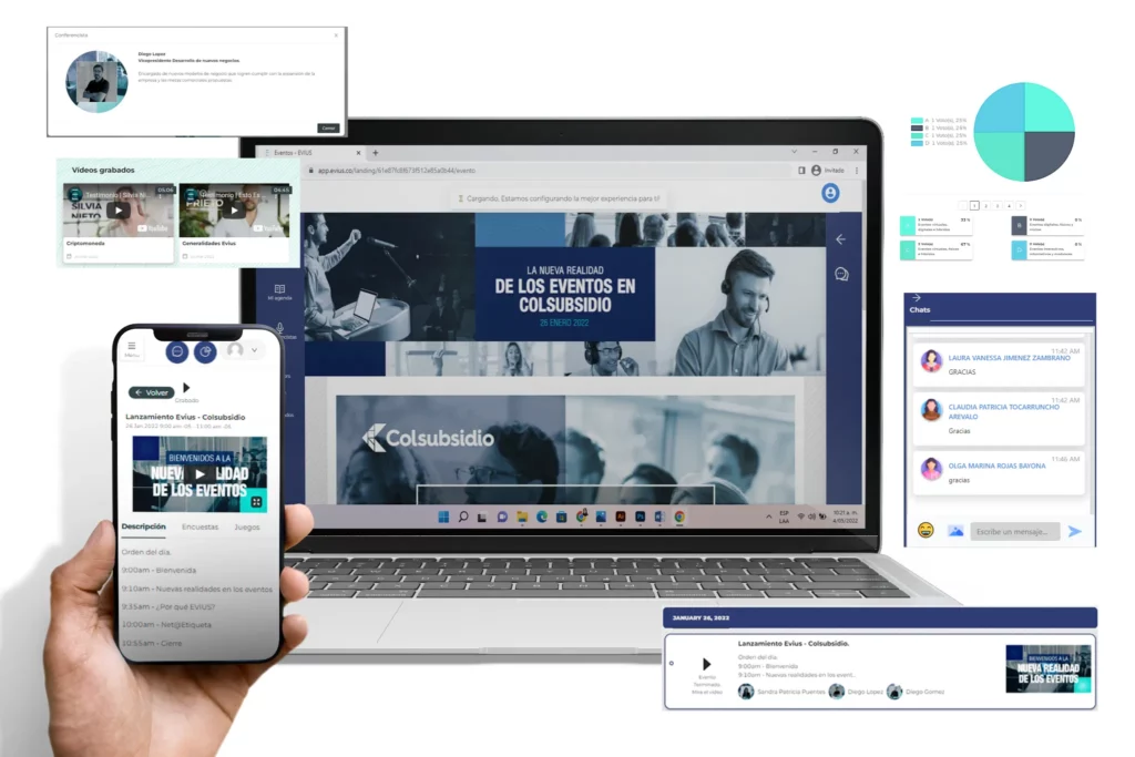 Plataforma de eventos evius evius ecosistema de eventos