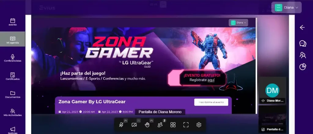 Herramienta para webinar